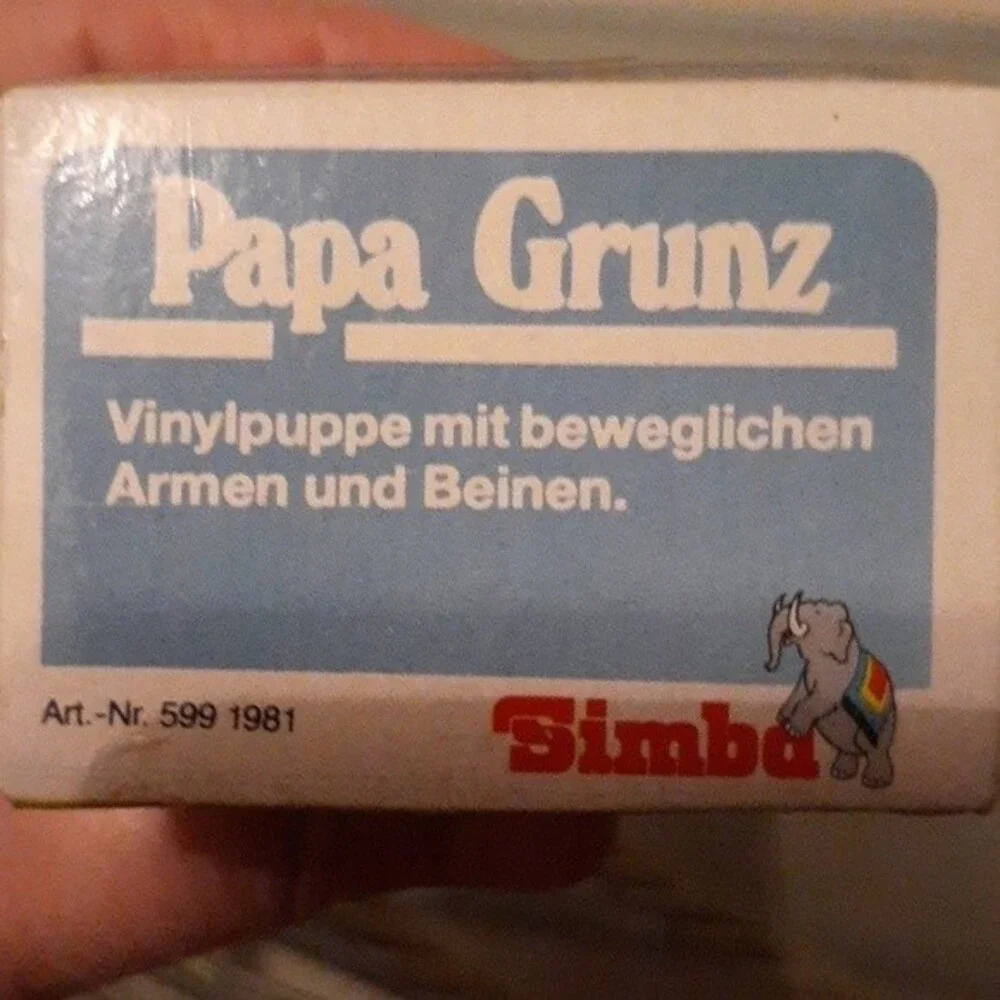 Simba Papa Grunz Paul Pig Family Barenwald simba animal figurine toy vintage